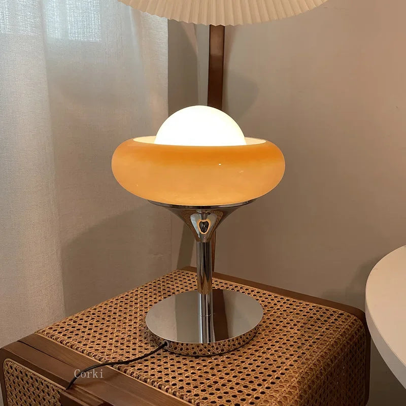 modern table lamp with vintage Nordic design