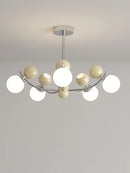 Creative LED chandelier for modern children's room decor