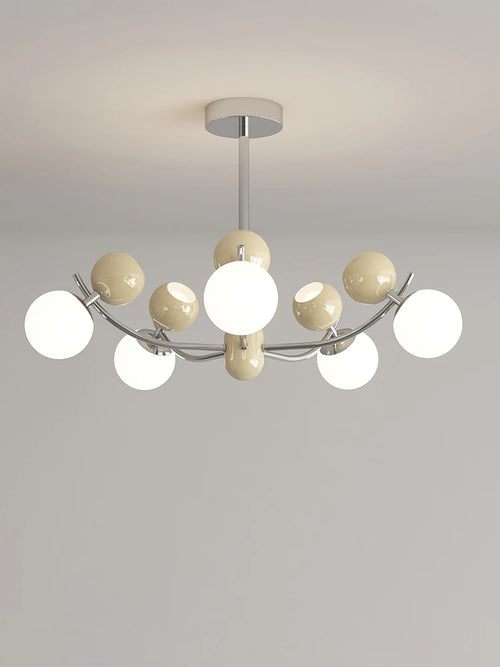 Creative LED chandelier for modern children's room decor - vue 6 sur 12