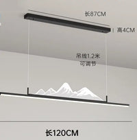 Chinese style chandelier for restaurant and office mountain