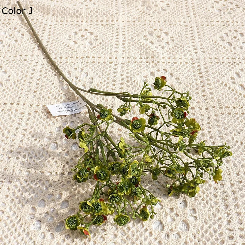 Autumn gypsophila branch for DIY wedding decoration - vue 10 sur 16