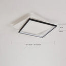 Nordic dimmable LED ceiling light with simple design