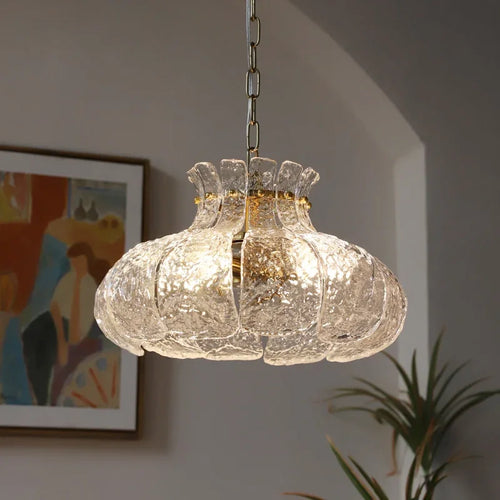 Retro glass chandelier American style for interior decoration