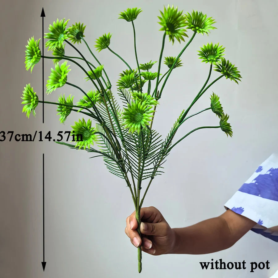 Tropical artificial eucalyptus plants for indoor and outdoor decoration - vue 6 sur 6