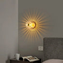 Romantic warm light glass wall lamp for indoor lighting