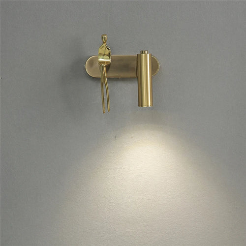 creative spotlight wall light for office and reading - vue 6 sur 8