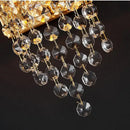 Modern crystal wall light nordic luxury for elegant interiors