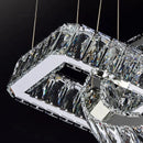Modern golden crystal design chandelier for dining room indoor lighting