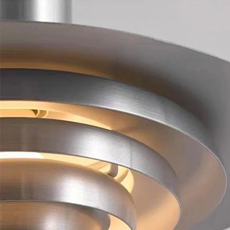Modern nordic minimalist flying saucer chandelier - vue 6 sur 10