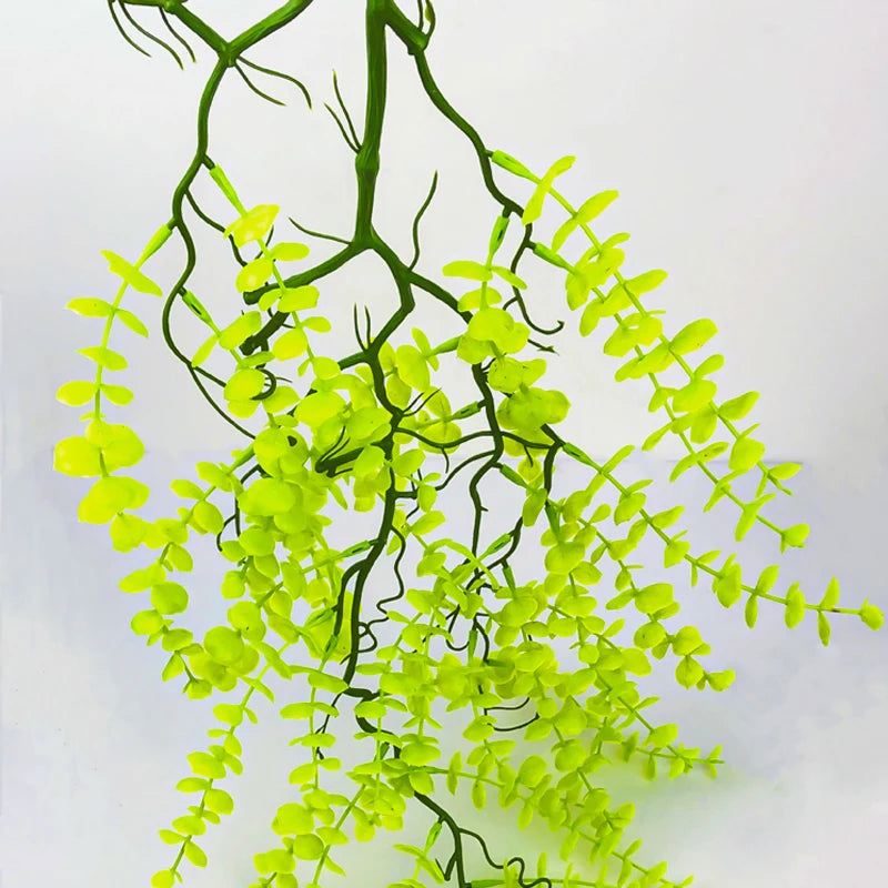Artificial rattan and eucalyptus plants for indoor and outdoor decoration - vue 6 sur 6