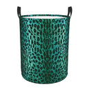 leopard print laundry basket large foldable clothes storage