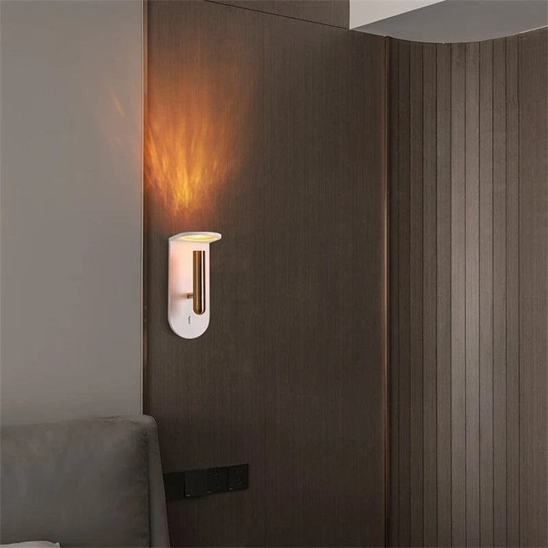 Creative Nordic wall light for a warm atmosphere