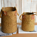 natural seagrass storage basket for various decorations