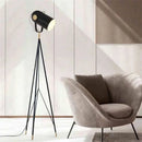Danish design floor lamp with elegant nordic tripod
