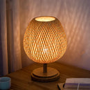 Eye-Caring Bedroom Bedside Night Light Retro Desk Lamp Reading Light Home Decor, Unique Handicraft House Warming Gift