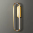 Modern nordic copper indoor wall light