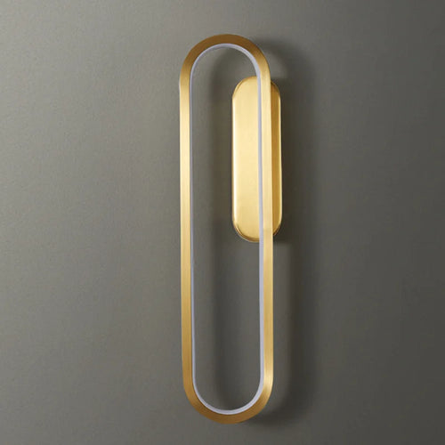 Modern nordic copper indoor wall light - vue 6 sur 8