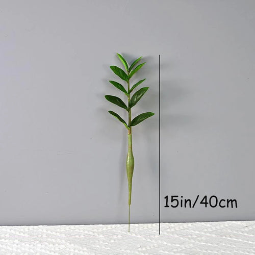 Artificial ficus and zamioculcas plants for indoor decoration - vue 12 sur 14
