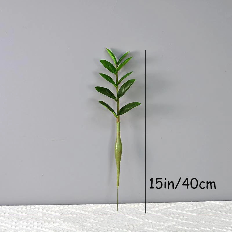 Artificial ficus and zamioculcas plants for indoor decoration - vue 11 sur 14