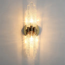 Luxury crystal wall light for interiors