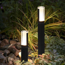 Advanced outdoor LED pillar lawn lamp, waterproof IP65 aluminium, square garden path light