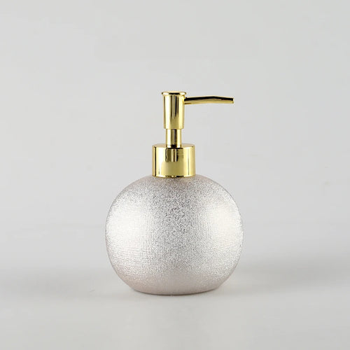 ceramic bottle for lotion, shampoo and soap - vue 5 sur 9
