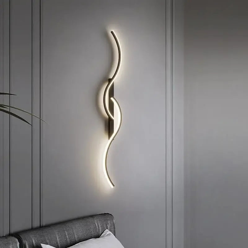 Modern minimalist luxury decorative LED wall light