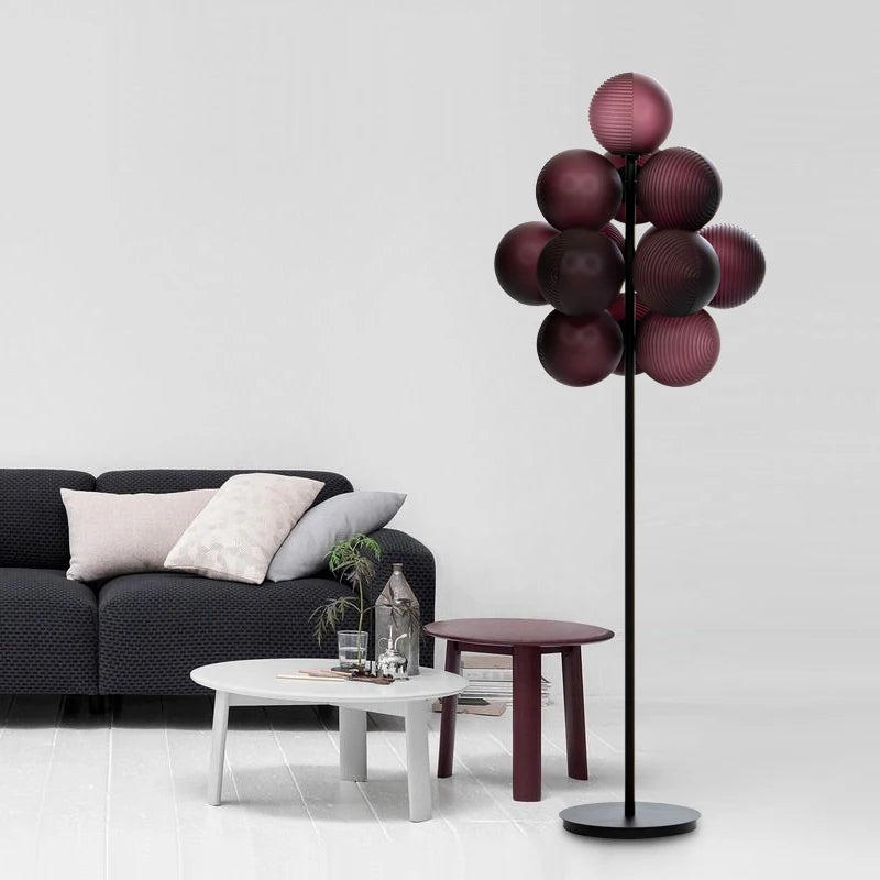 Creative glass chandelier grape design for modern interiors