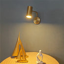 Led wall light with 360 degree rotatable iron design