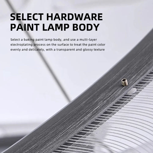 Modern and creative acrylic LED pendant light - vue 6 sur 9