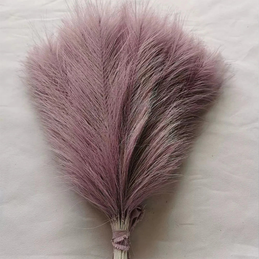 Set of artificial pampas for wedding and party decoration - vue 8 sur 18