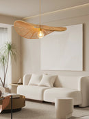 Nordic straw chandelier for modern and elegant decor