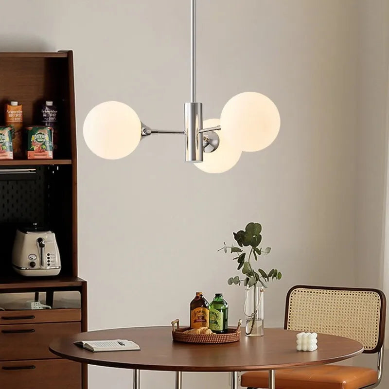 Nordic retro designer magic bean chandelier for various spaces