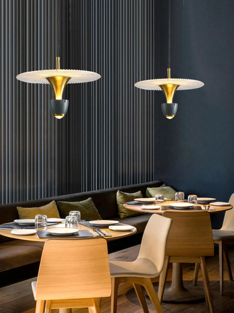 Modern acrylic pendant light for creative interior decor
