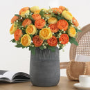 Artificial silk peony flowers for weddings and floral decoration