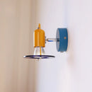 Decorative LED rocker arm wall light for children