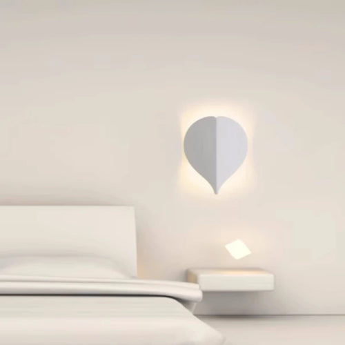 Nordic leaf LED wall lamp - vue 5 sur 7
