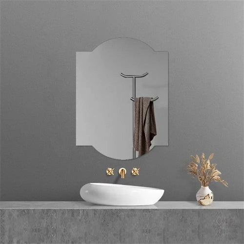 Decorative cloud-shaped unbreakable acrylic wall mirror for the home - vue 13 sur 15