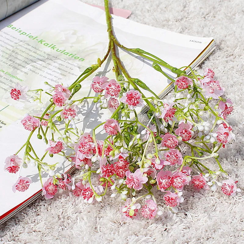 Artificial gypsophila flowers for wedding floral decoration 2024 - vue 11 sur 12