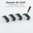 Extra strong adhesive wall hook to organize your clothes