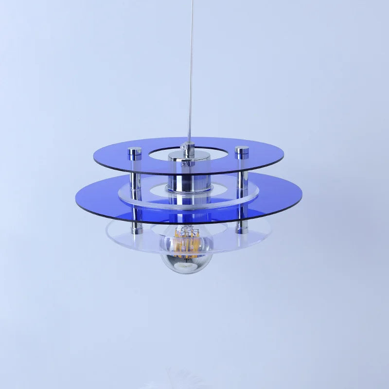 Nordic style acrylic UFO pendant light for home decor