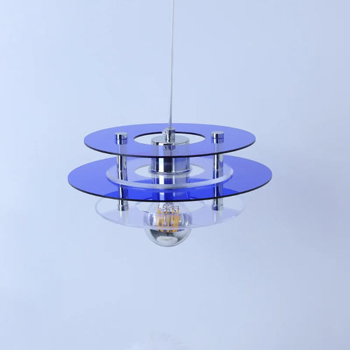 Nordic acrylic designer UFO pendant light for interior decoration - vue 3 sur 12