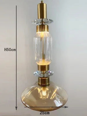 Custom stained glass chandelier for bright interior decor - vue 9 sur 11