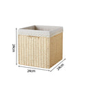 Wicker picnic basket for versatile storage