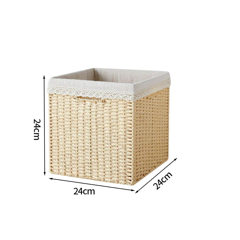Wicker picnic basket for versatile storage - vue 13 sur 21