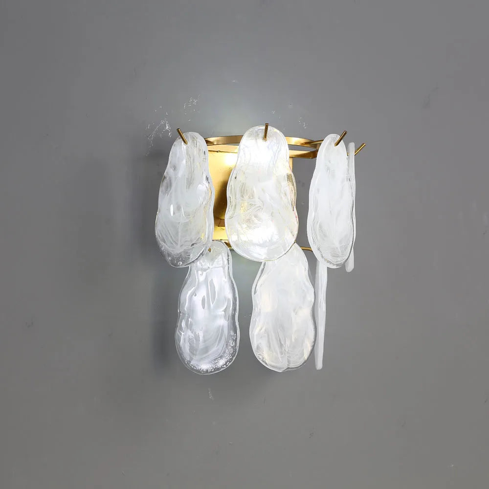 Design glass wall light for modern interior decoration - vue 4 sur 12
