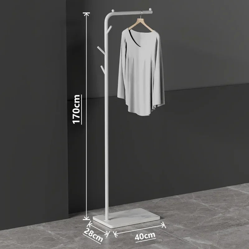 lightweight and modern Nordic clothes rack for stylish storage - vue 34 sur 41