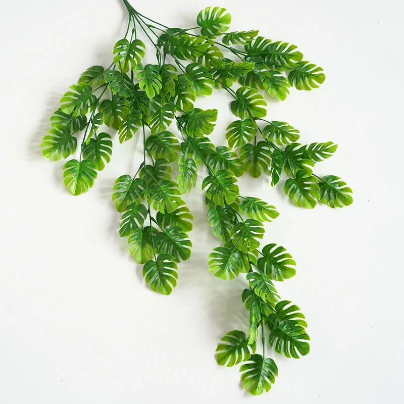 Decorative artificial turtle leaf and ivy plant - vue 5 sur 7