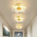 Modern acrylic LED ceiling light for decorative interiors