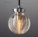 Pearl triple retro modern LED brass and chrome crystal wall light